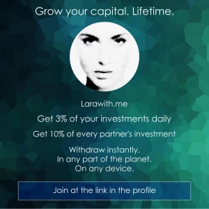 Daily 3% profit for lifetime