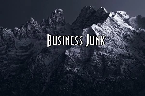 Telegram канал - Business Junk