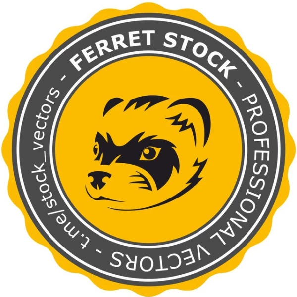 Telegram канал -&amp;nbsp;&amp;nbsp;Ferret Stock | Векторная графика
